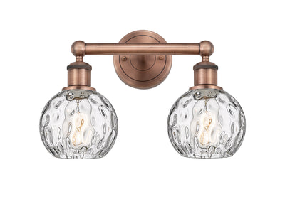 Edison Bath Vanity Light Cast Brass Glass
