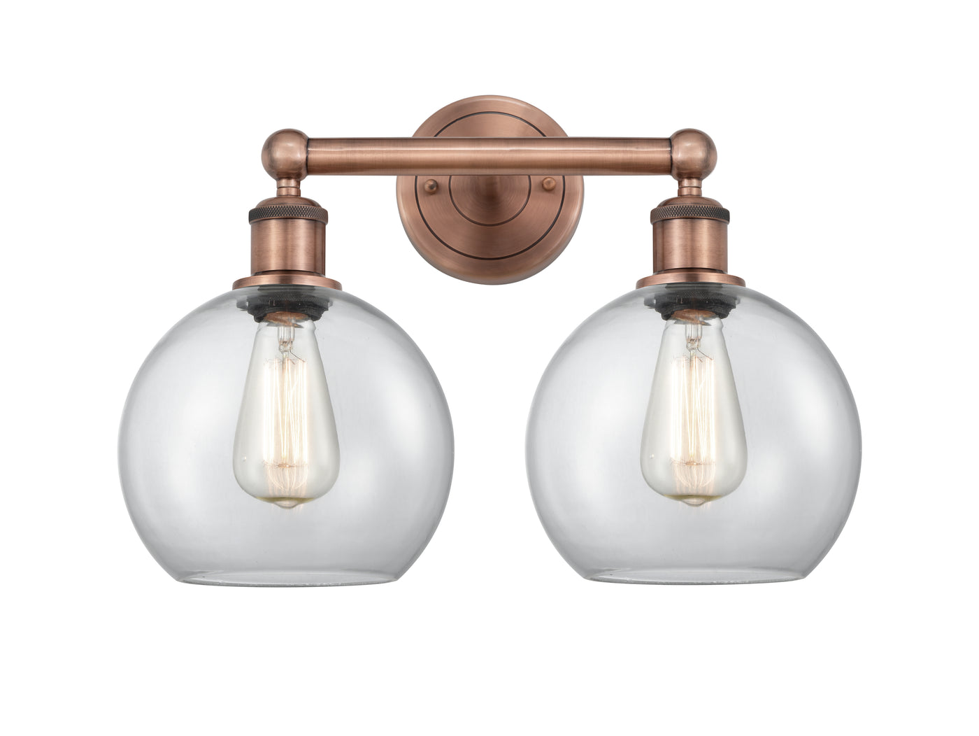 Edison Bath Vanity Light Cast Brass Steel