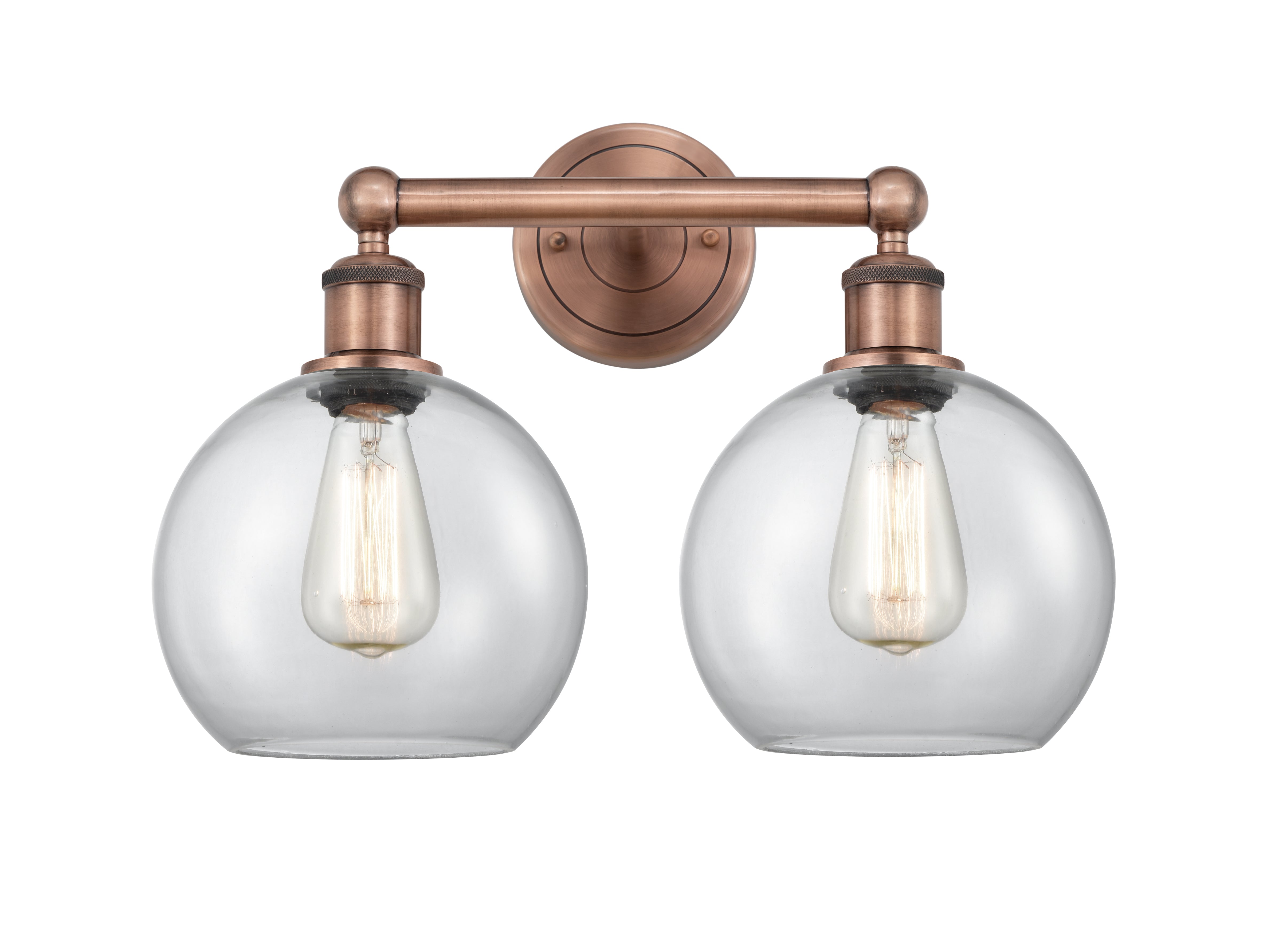Edison Bath Vanity Light Cast Brass Steel