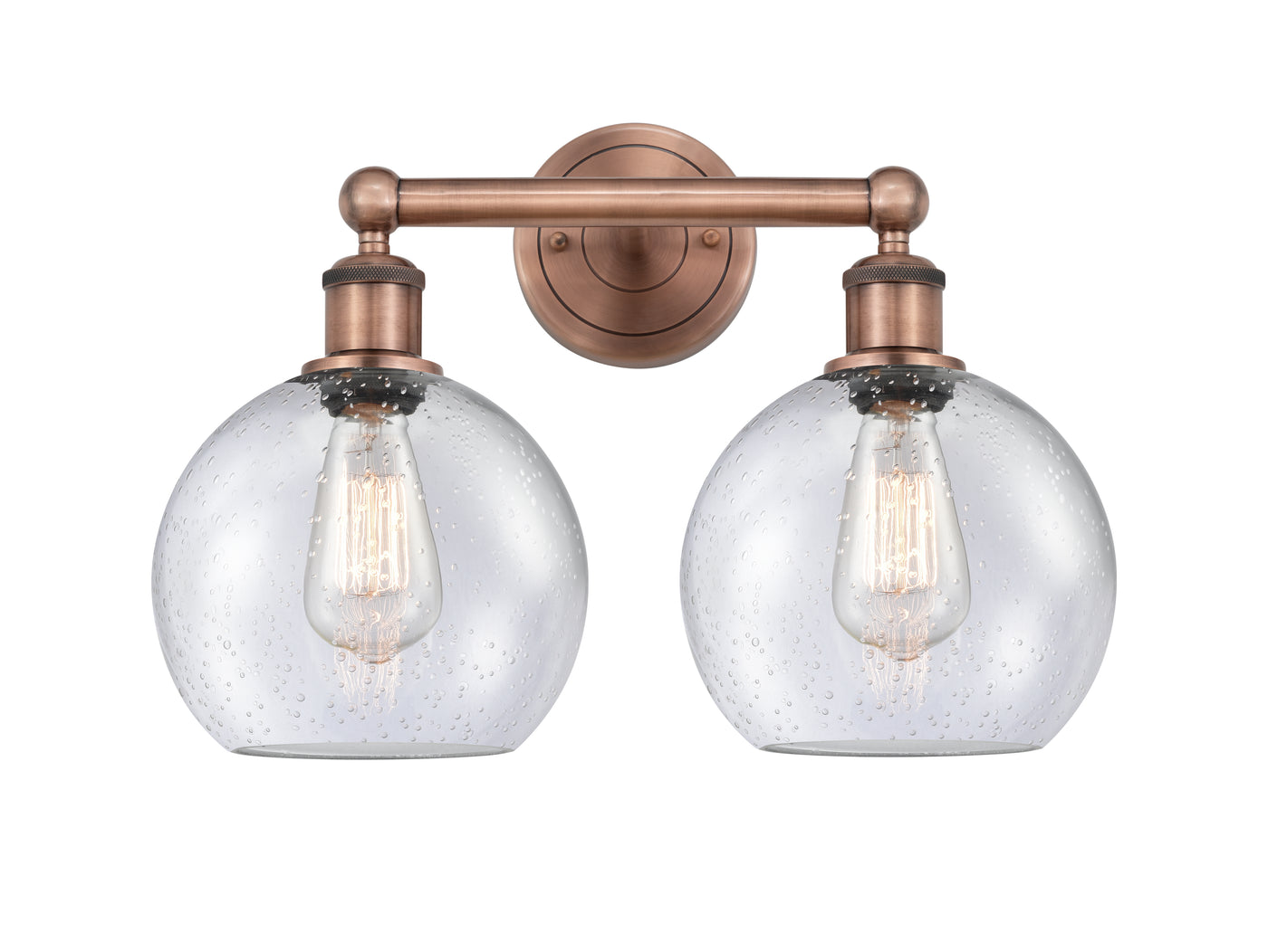 Edison Bath Vanity Light Cast Brass Steel