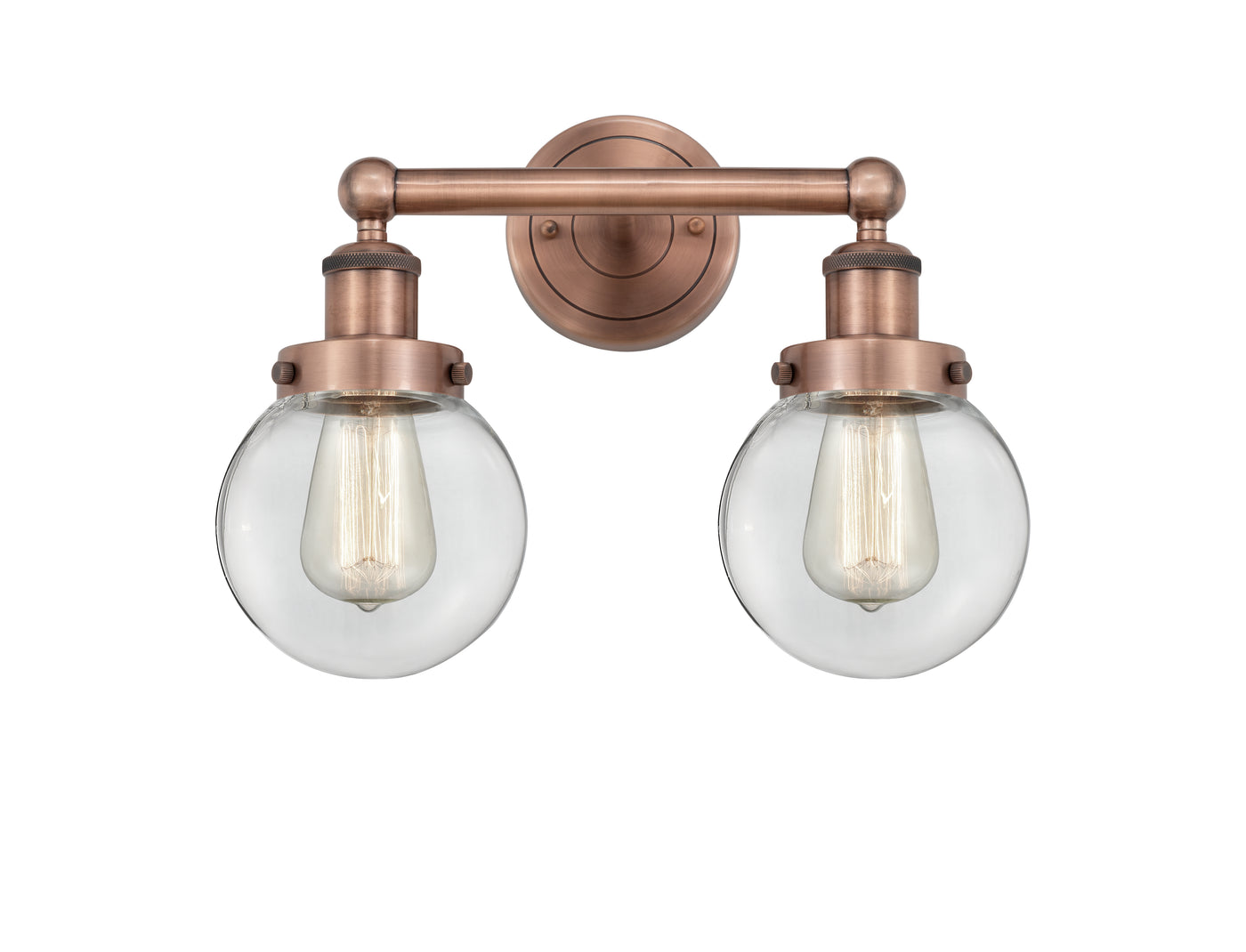 Edison Bath Vanity Light Cast Brass Finish