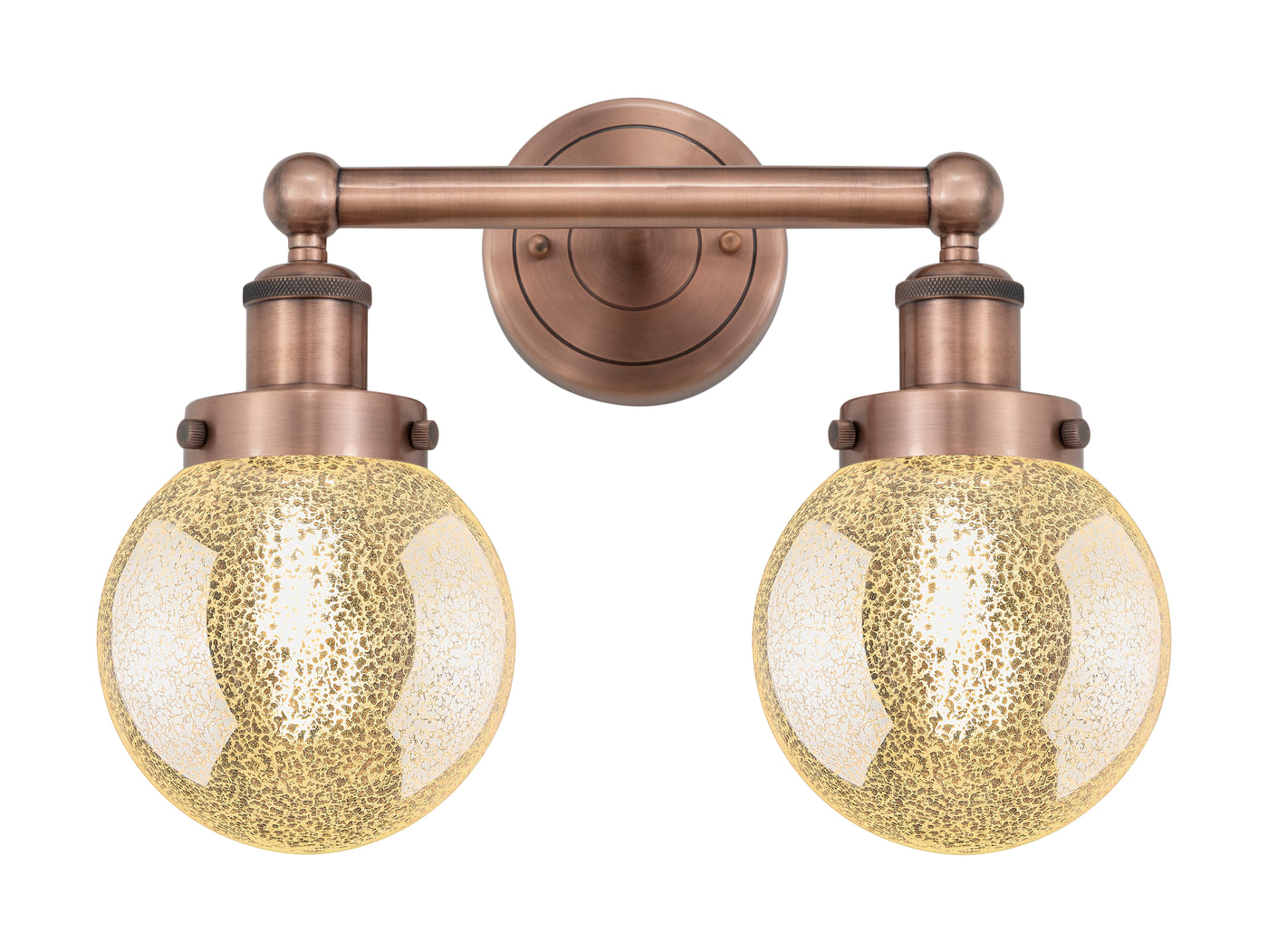 Edison Bath Vanity Light Cast Brass Finish