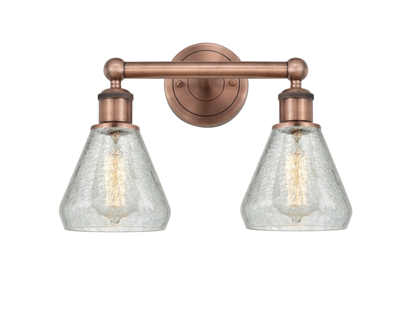 Edison Bath Vanity Light Cast Brass