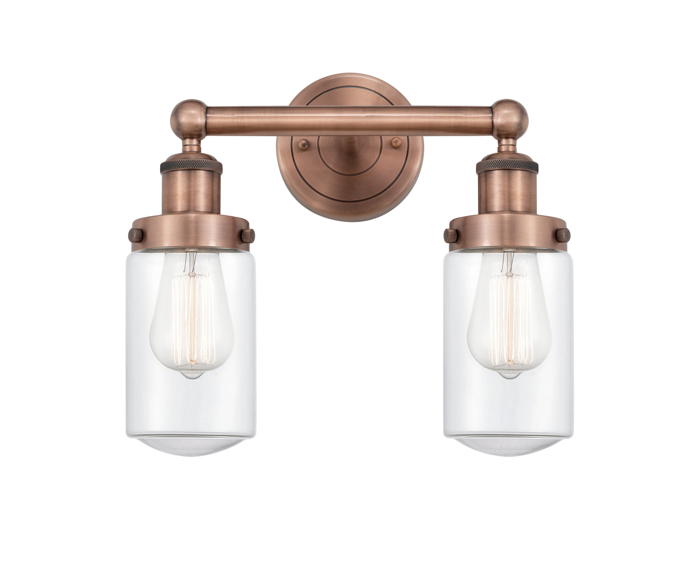 Edison Bath Vanity Light Cast Brass Finish