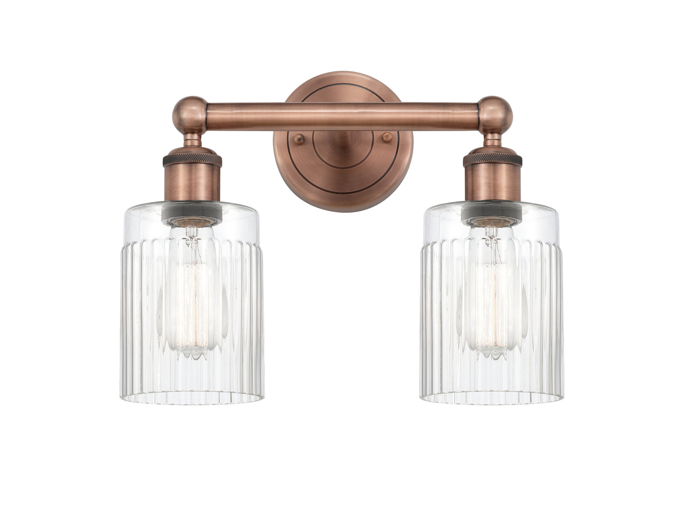 Edison Bath Vanity Light Cast Brass 15.75