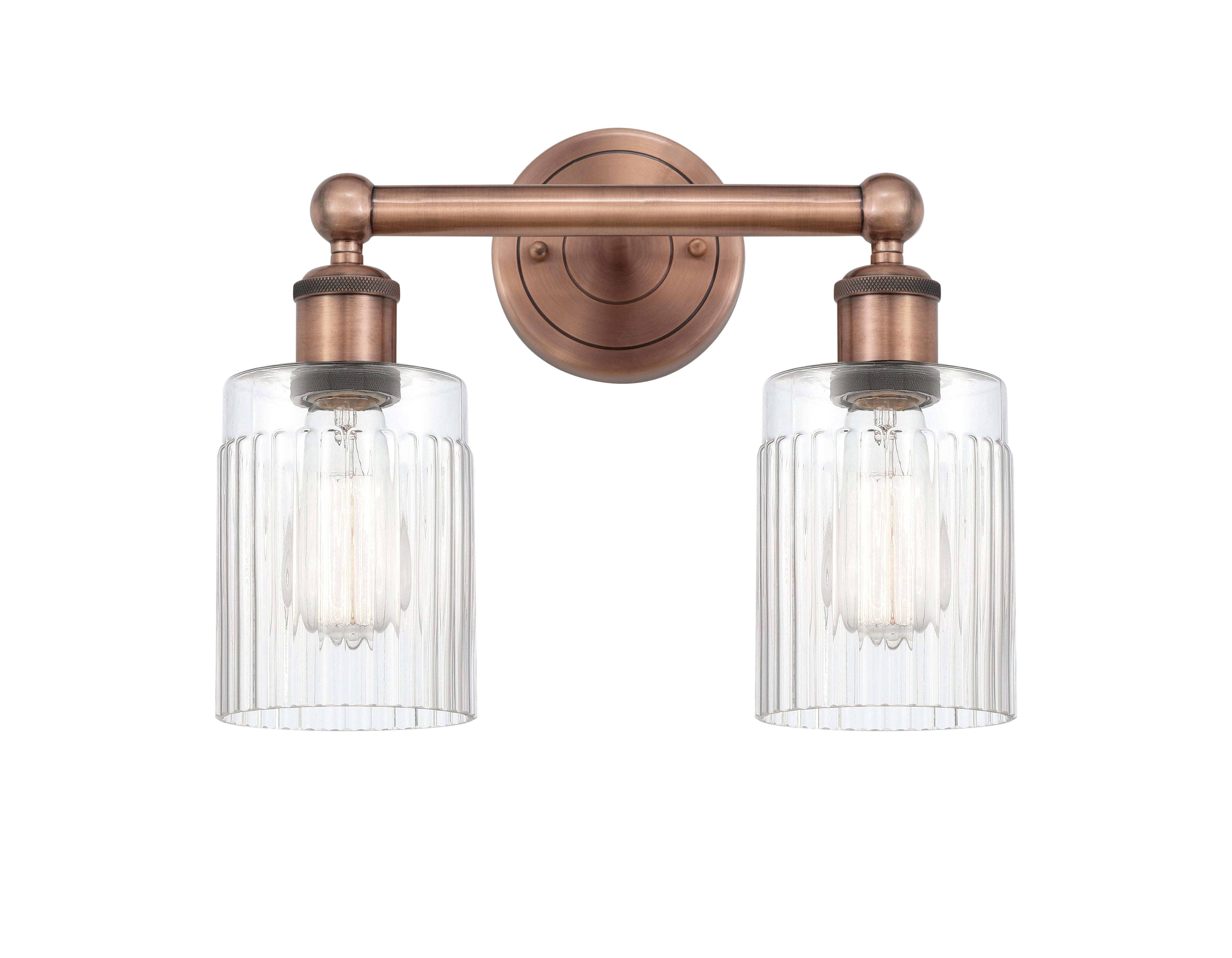 Edison Bath Vanity Light Cast Brass 15.75
