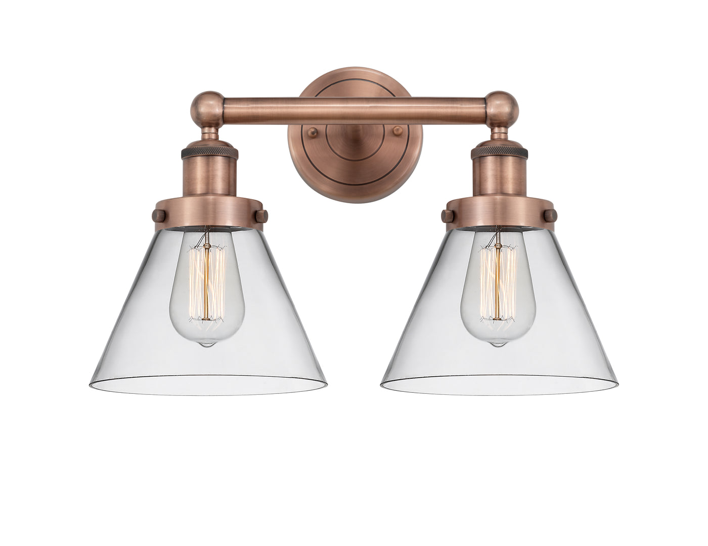Edison Bath Vanity Light Cast Brass