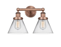 Edison Bath Vanity Light Cast Brass
