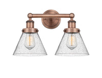 Edison Bath Vanity Light Cast Brass