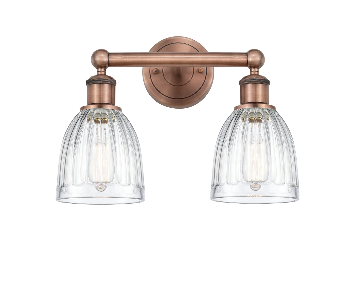 Edison Bath Vanity Light Cast Brass Finish
