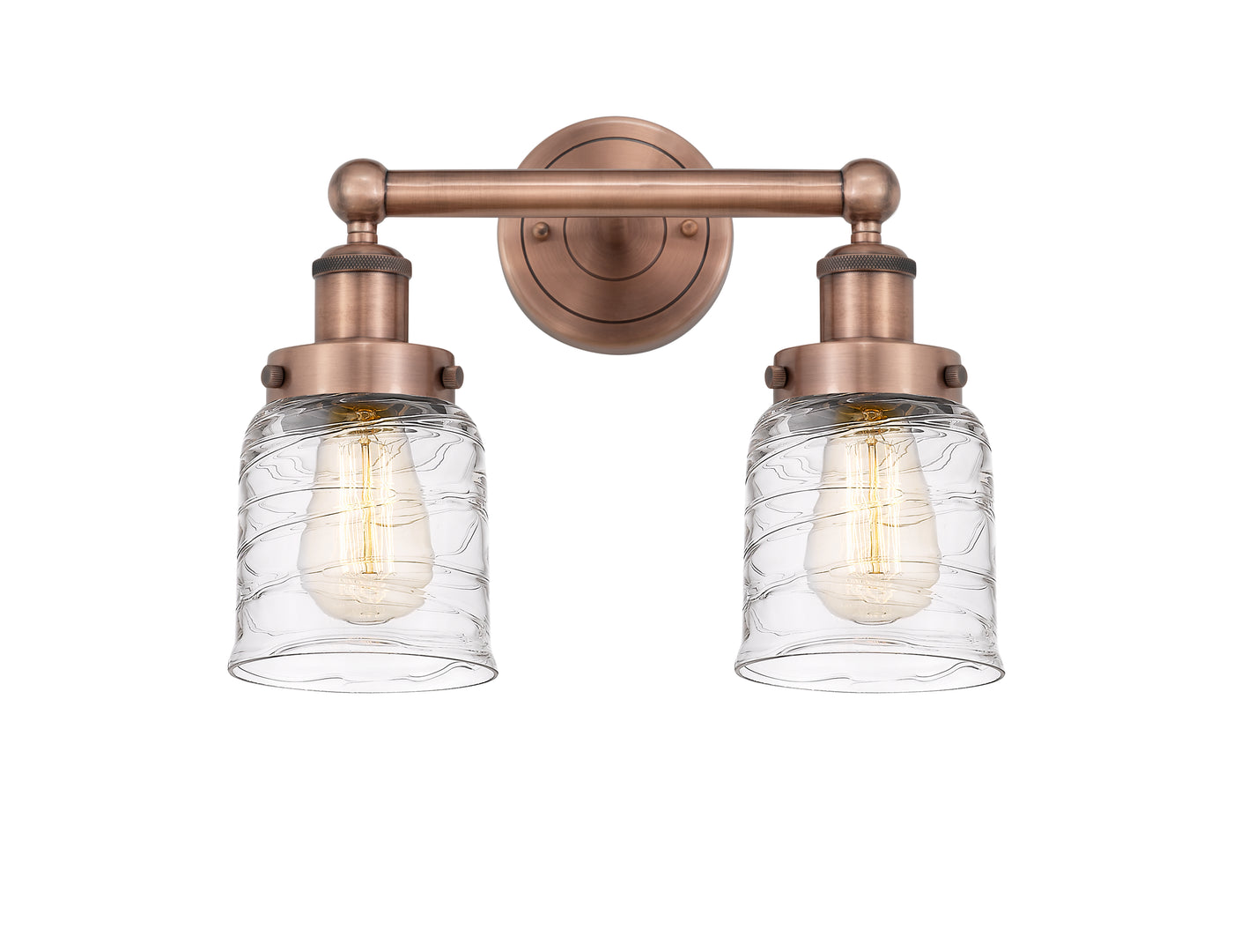 Edison Bath Vanity Light Cast Brass Finish