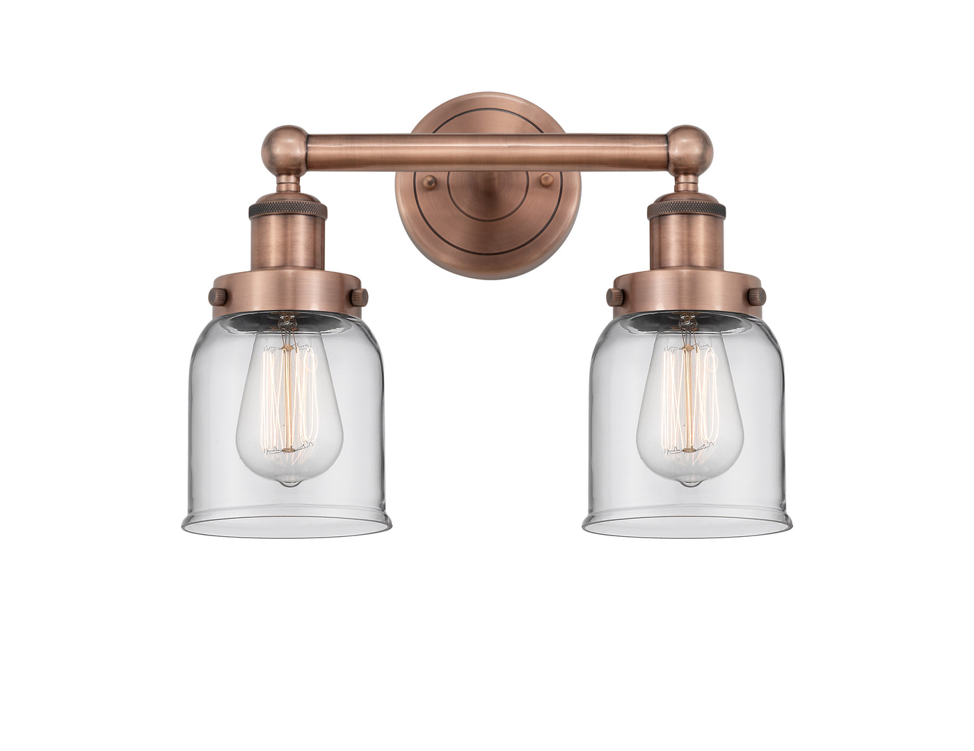 Edison Bath Vanity Light Cast Brass Finish