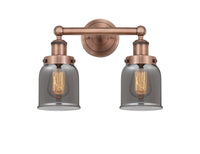 Edison Bath Vanity Light Cast Brass Finish