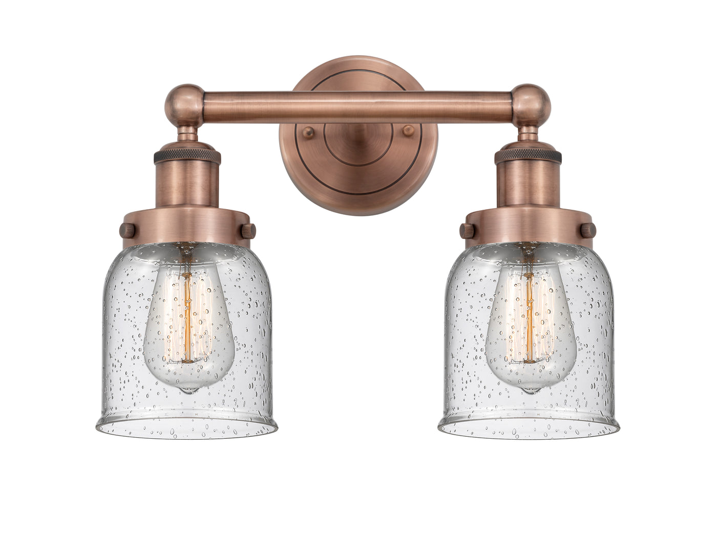Edison Bath Vanity Light Cast Brass Finish