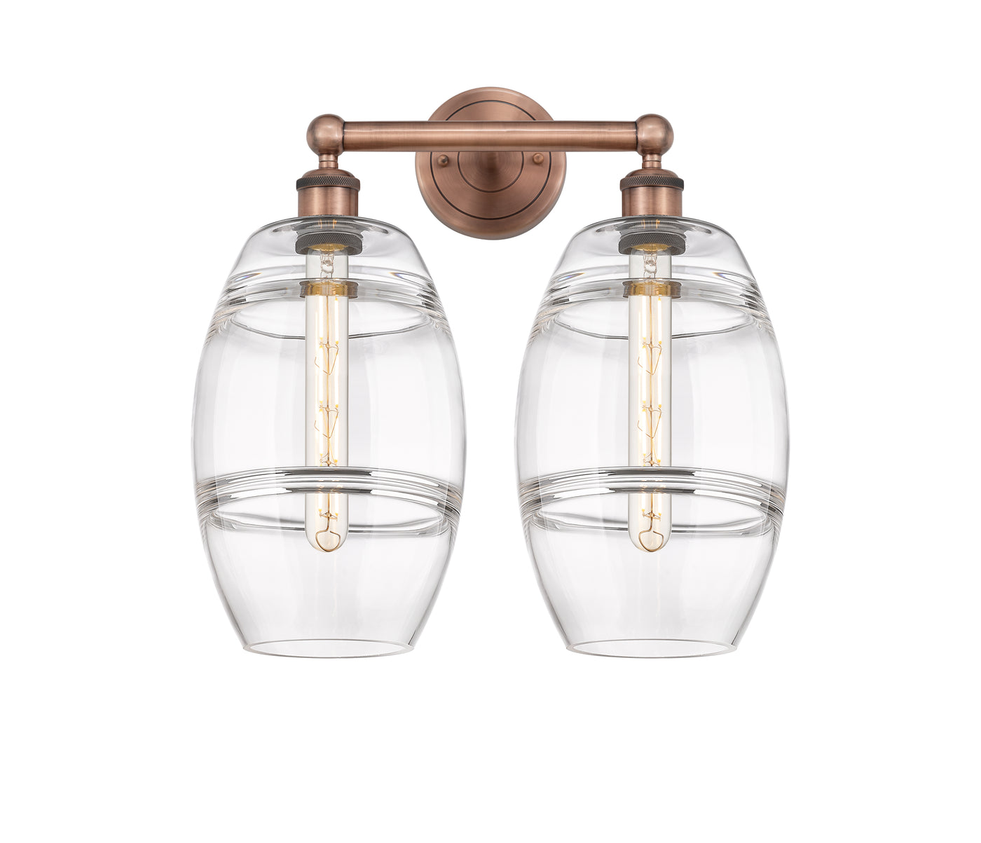 Edison Bath Vanity Light Cast Brass 14.875