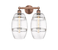 Edison Bath Vanity Light Cast Brass 14.875