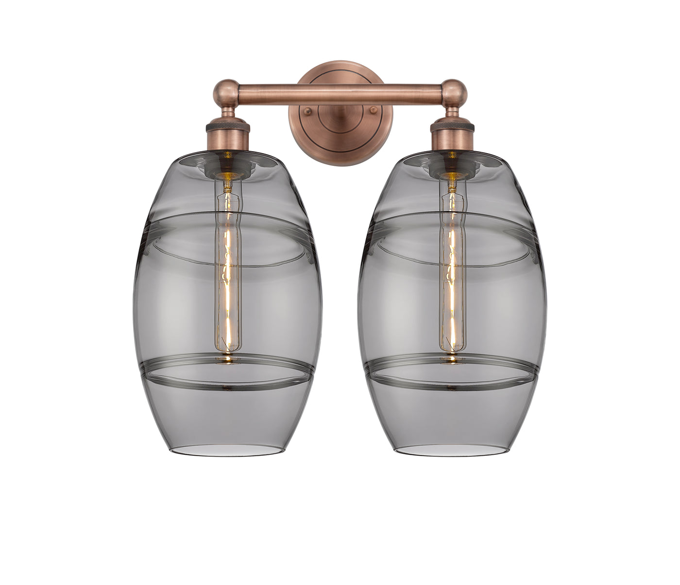 Edison Bath Vanity Light Cast Brass 14.875
