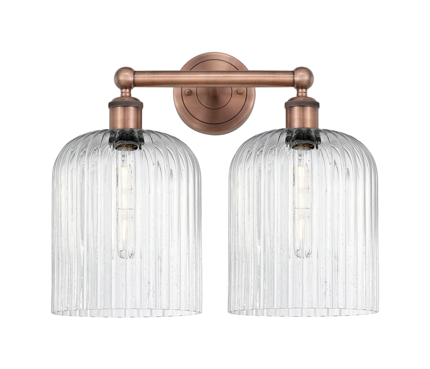 Edison Bath Vanity Light Cast Brass 14 Inch