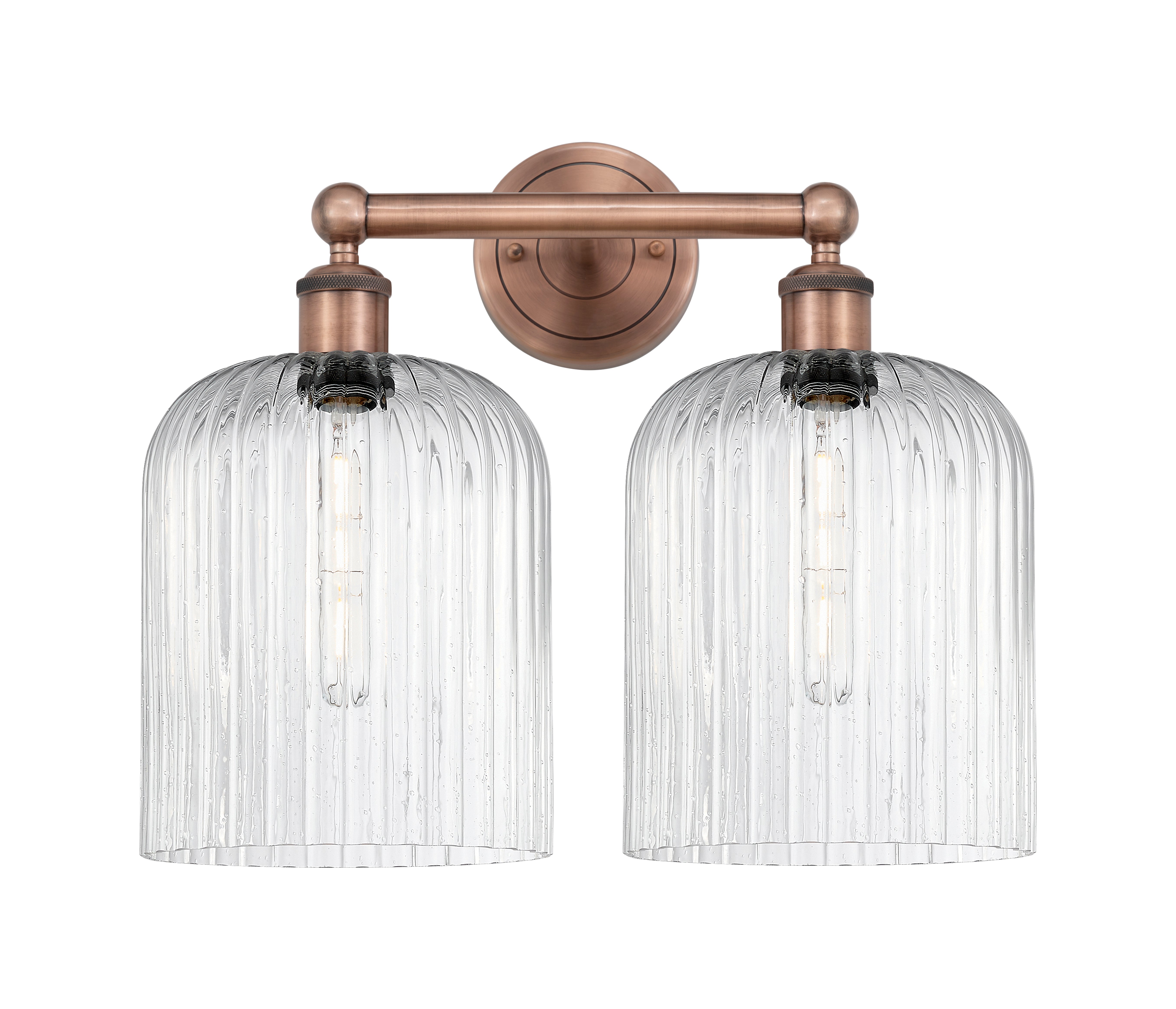 Edison Bath Vanity Light Cast Brass 14 Inch