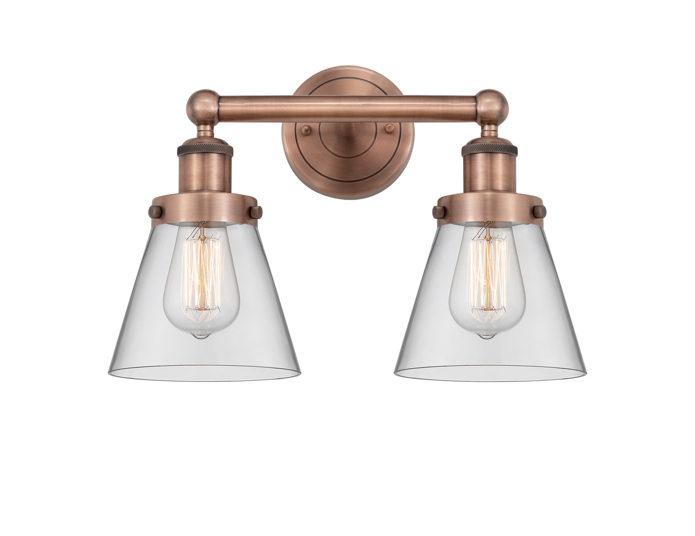 Edison Bath Vanity Light Cast Brass Finish