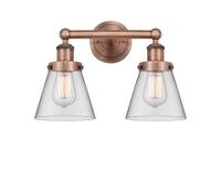 Edison Bath Vanity Light Cast Brass Finish