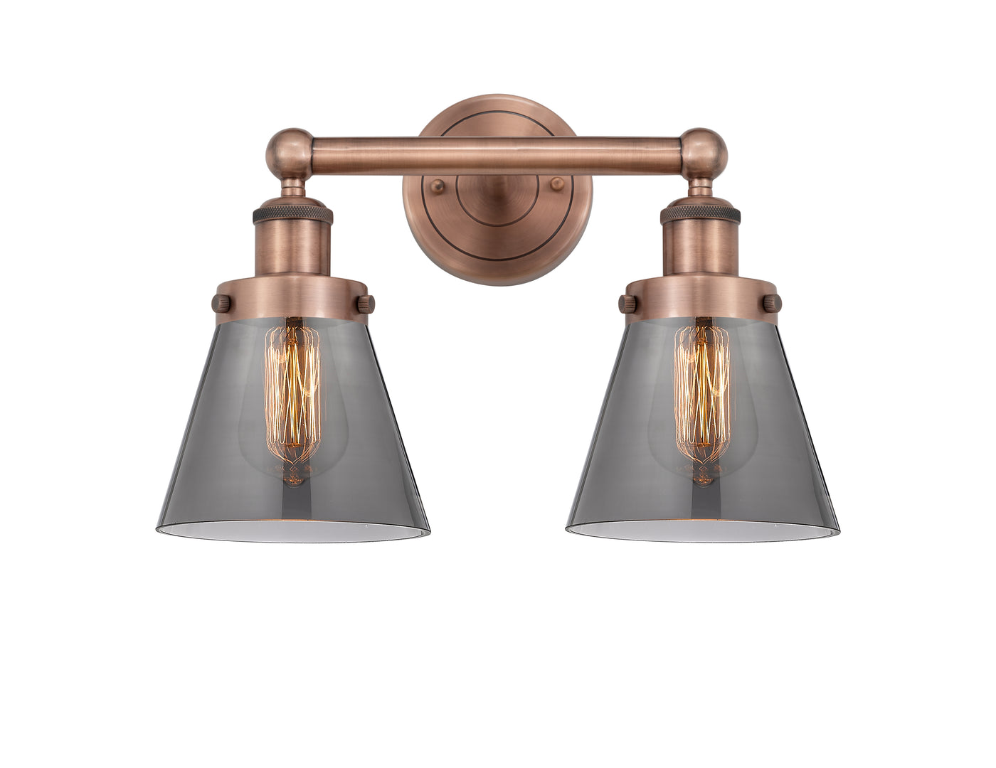 Edison Bath Vanity Light Cast Brass Finish