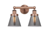 Edison Bath Vanity Light Cast Brass Finish