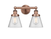 Edison Bath Vanity Light Cast Brass Finish
