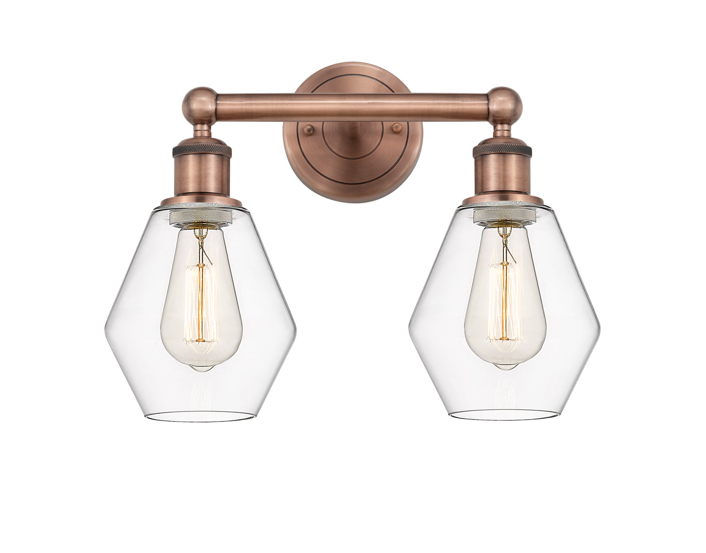Edison Bath Vanity Light Cast Brass Finish