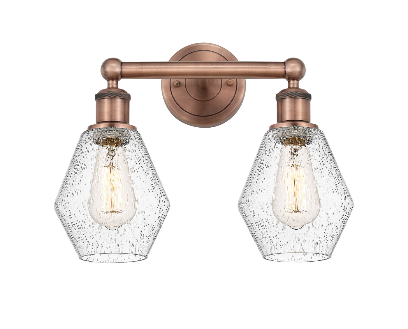 Edison Bath Vanity Light Cast Brass Finish