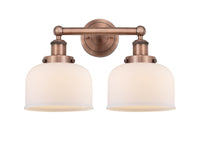 Edison Bath Vanity Light Cast Brass 16 Inches