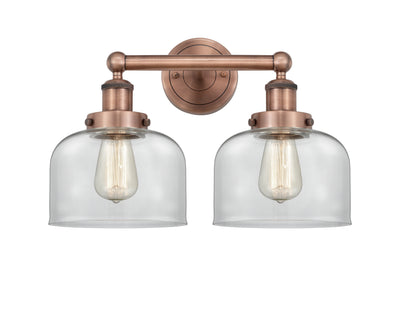 Edison Bath Vanity Light Cast Brass 16 Inches