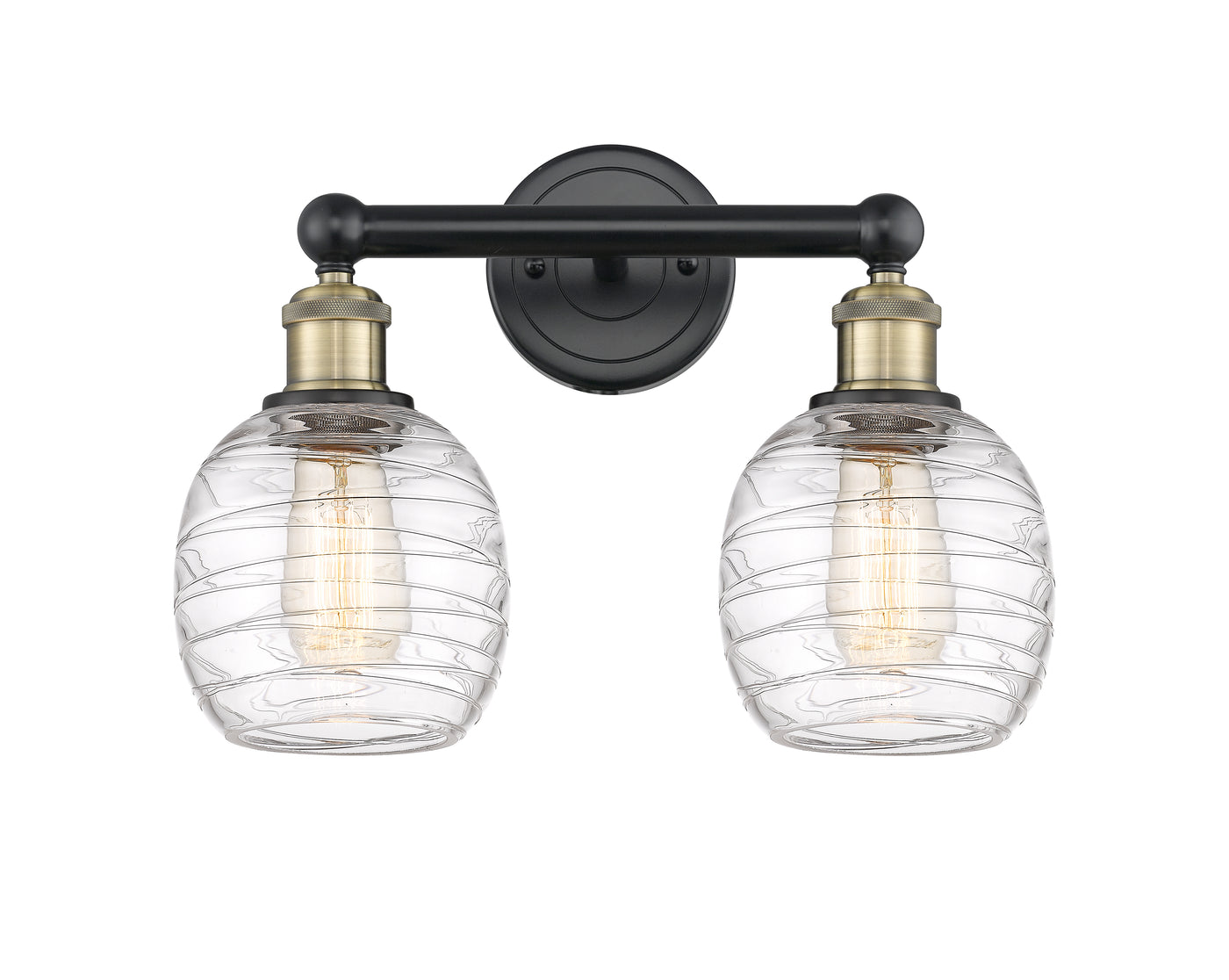 Edison Bath Vanity Light Cast Brass Finish