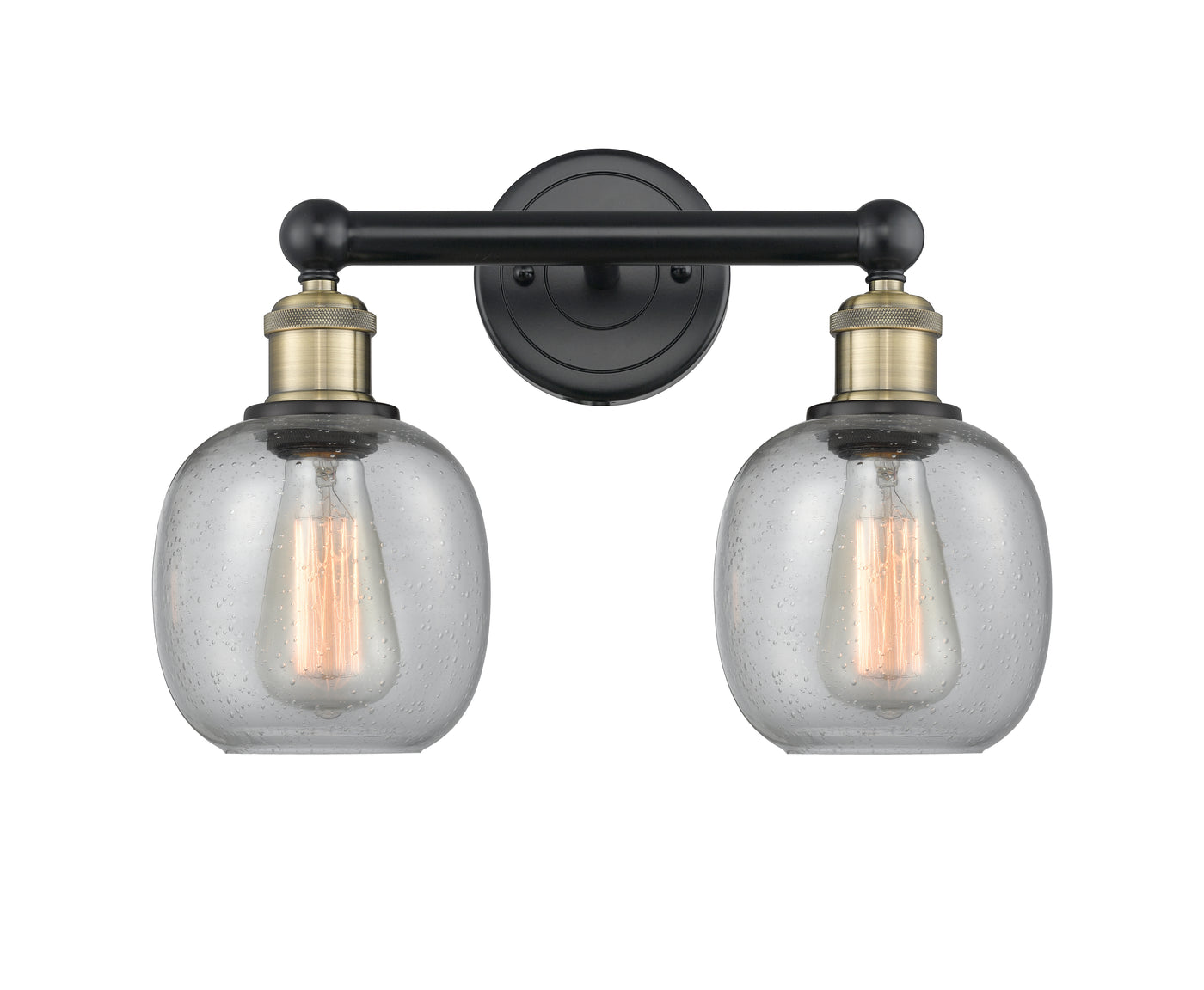Edison Sconce Cast Brass Finish