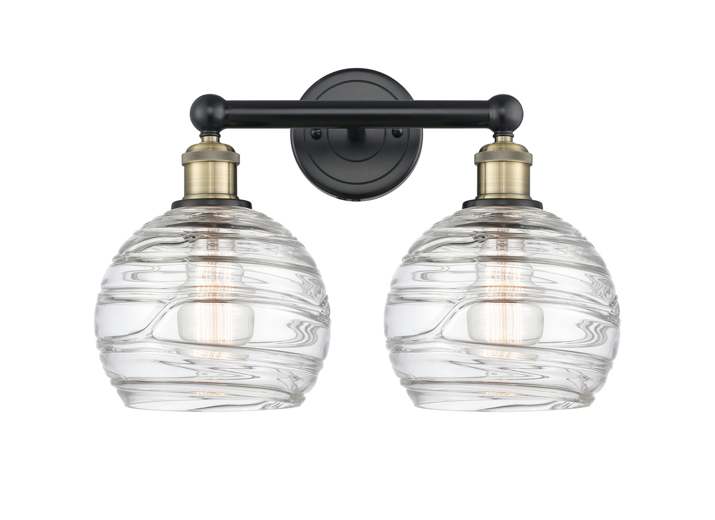 Edison Bath Vanity Light Brass Steel