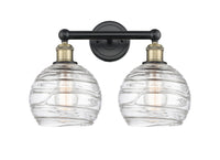 Edison Bath Vanity Light Brass Steel