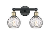 Edison Bath Vanity Light Cast Brass Glass