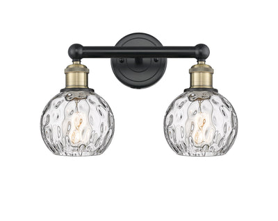 Edison Bath Vanity Light Cast Brass Glass