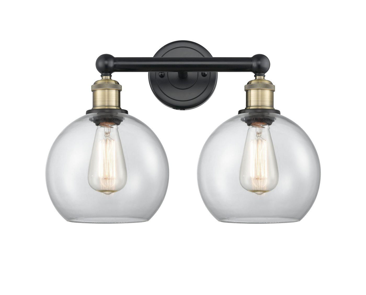Edison Bath Vanity Light Cast Brass Steel