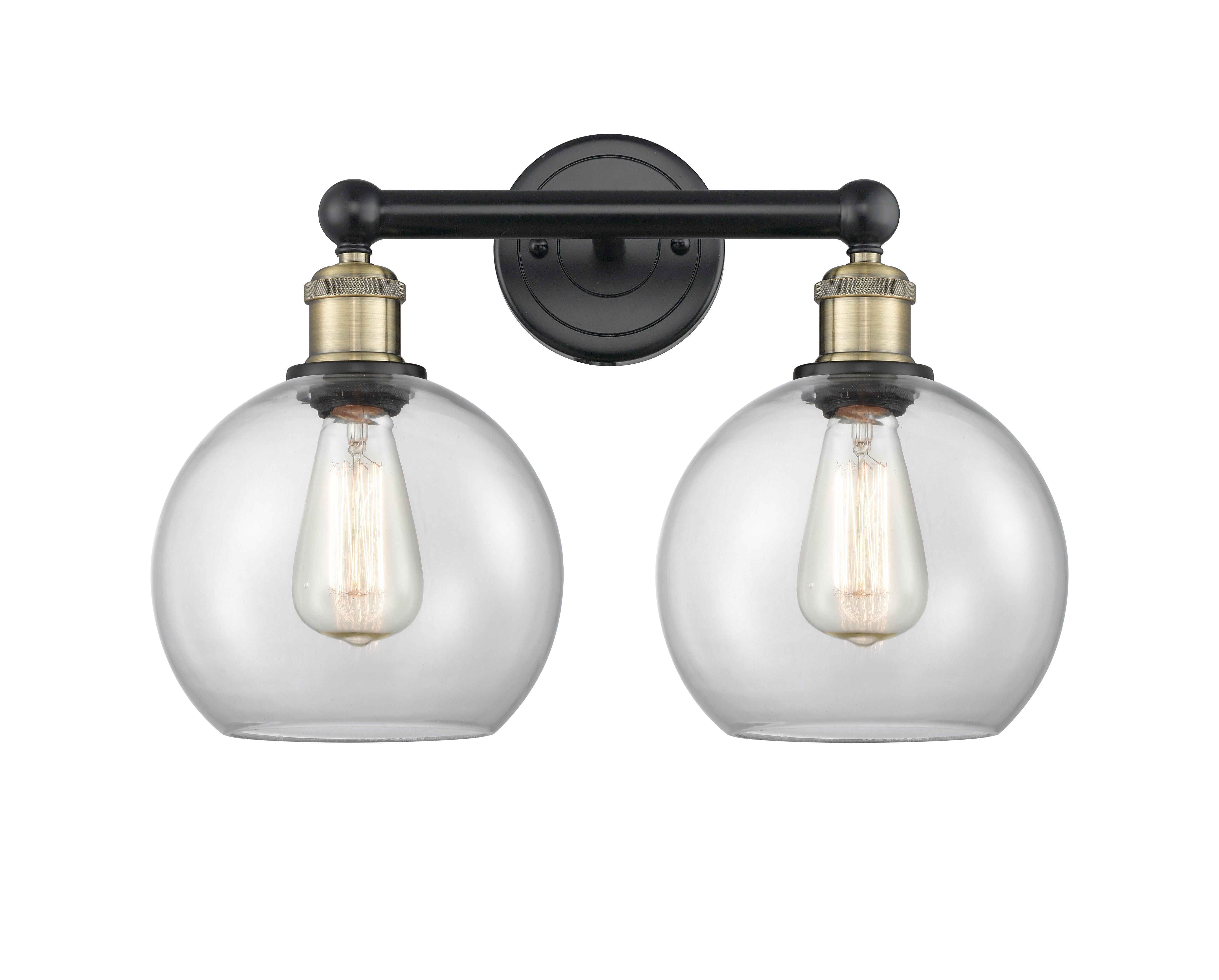 Edison Bath Vanity Light Cast Brass Steel