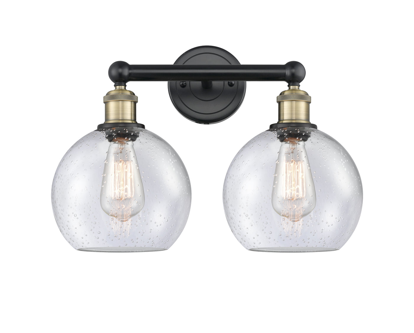 Edison Bath Vanity Light Cast Brass Steel