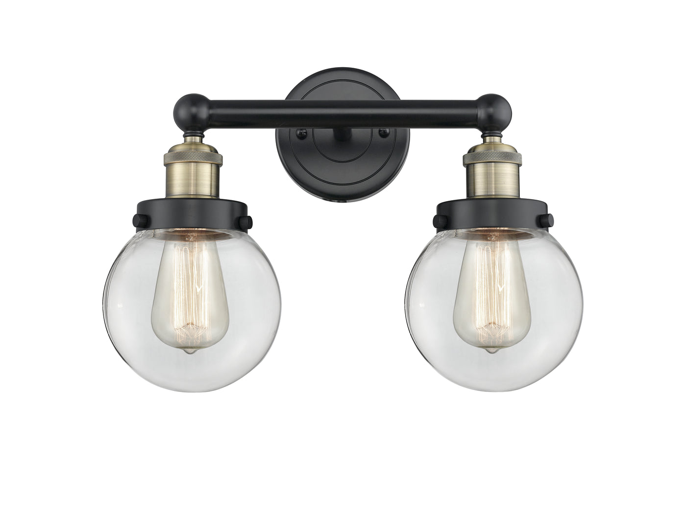 Edison Bath Vanity Light Cast Brass Finish