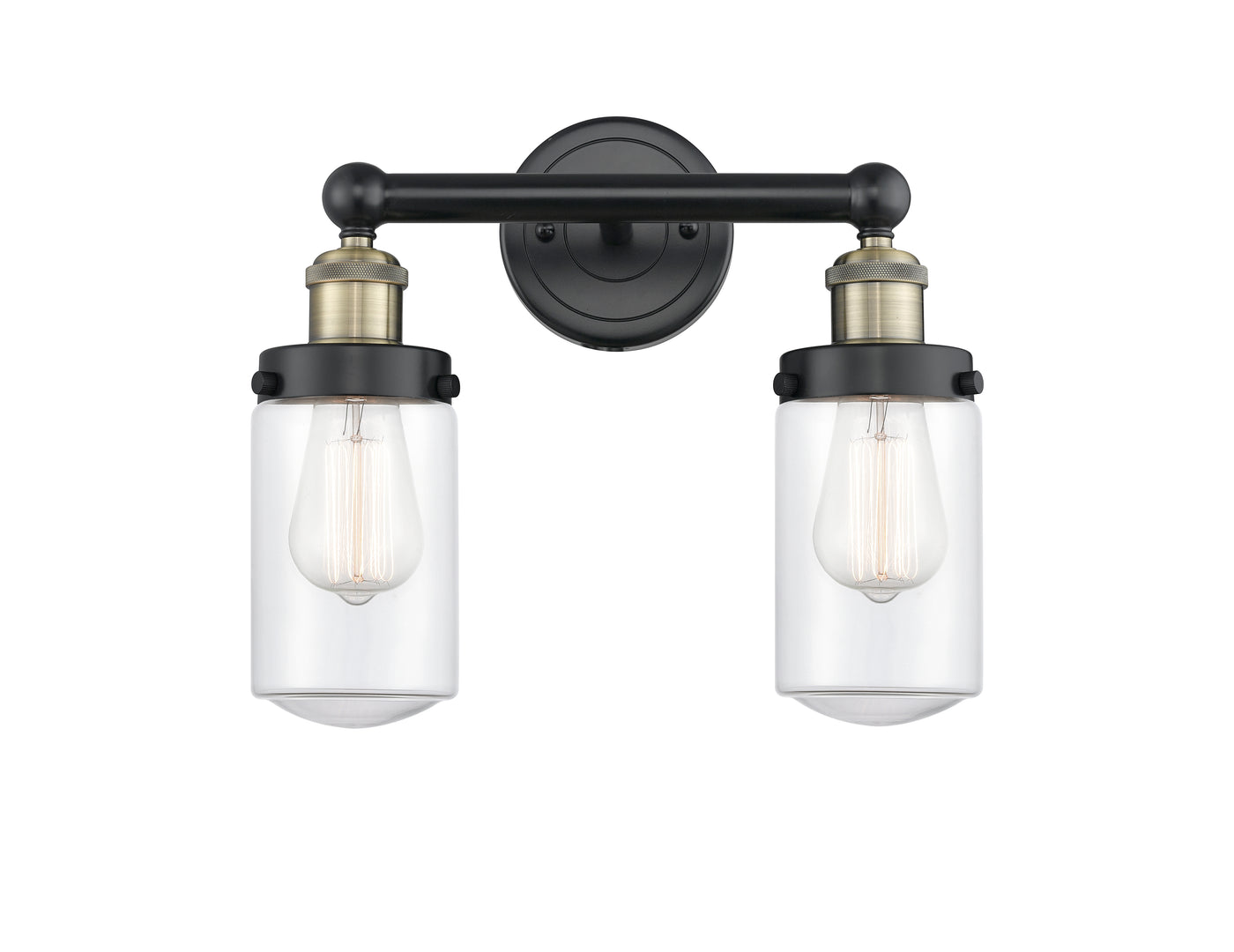 Edison Bath Vanity Light Cast Brass Finish