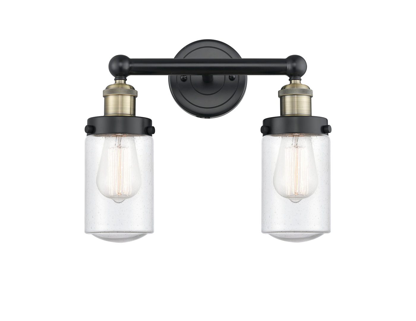 Edison Bath Vanity Light Cast Brass Finish