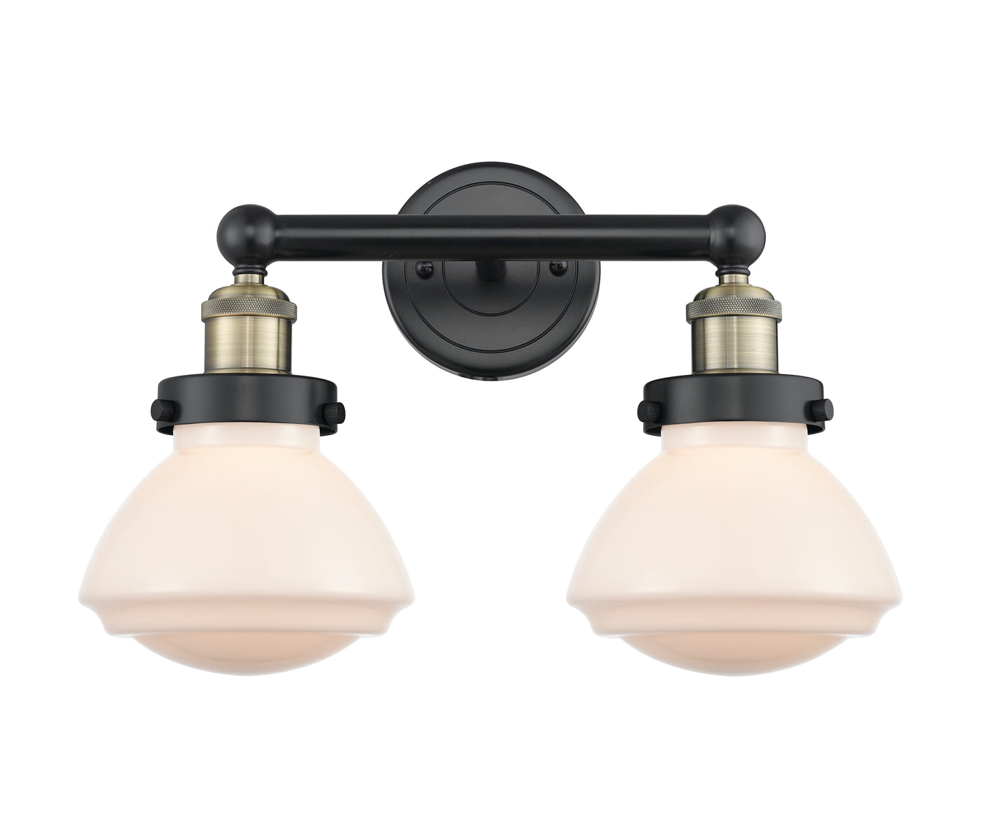 Edison Bath Vanity Light Cast Brass Three