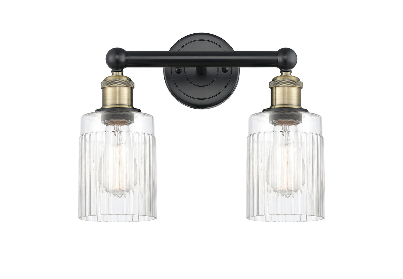 Edison Bath Vanity Light Cast Brass 15.75