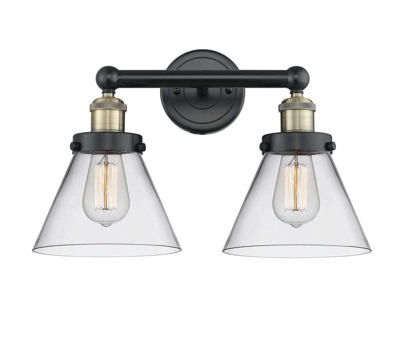 Edison Bath Vanity Light Cast Brass