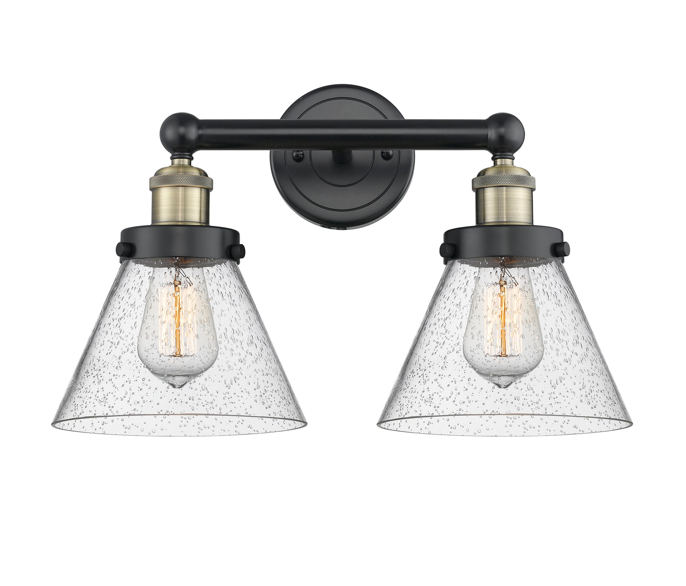 Edison Bath Vanity Light Cast Brass
