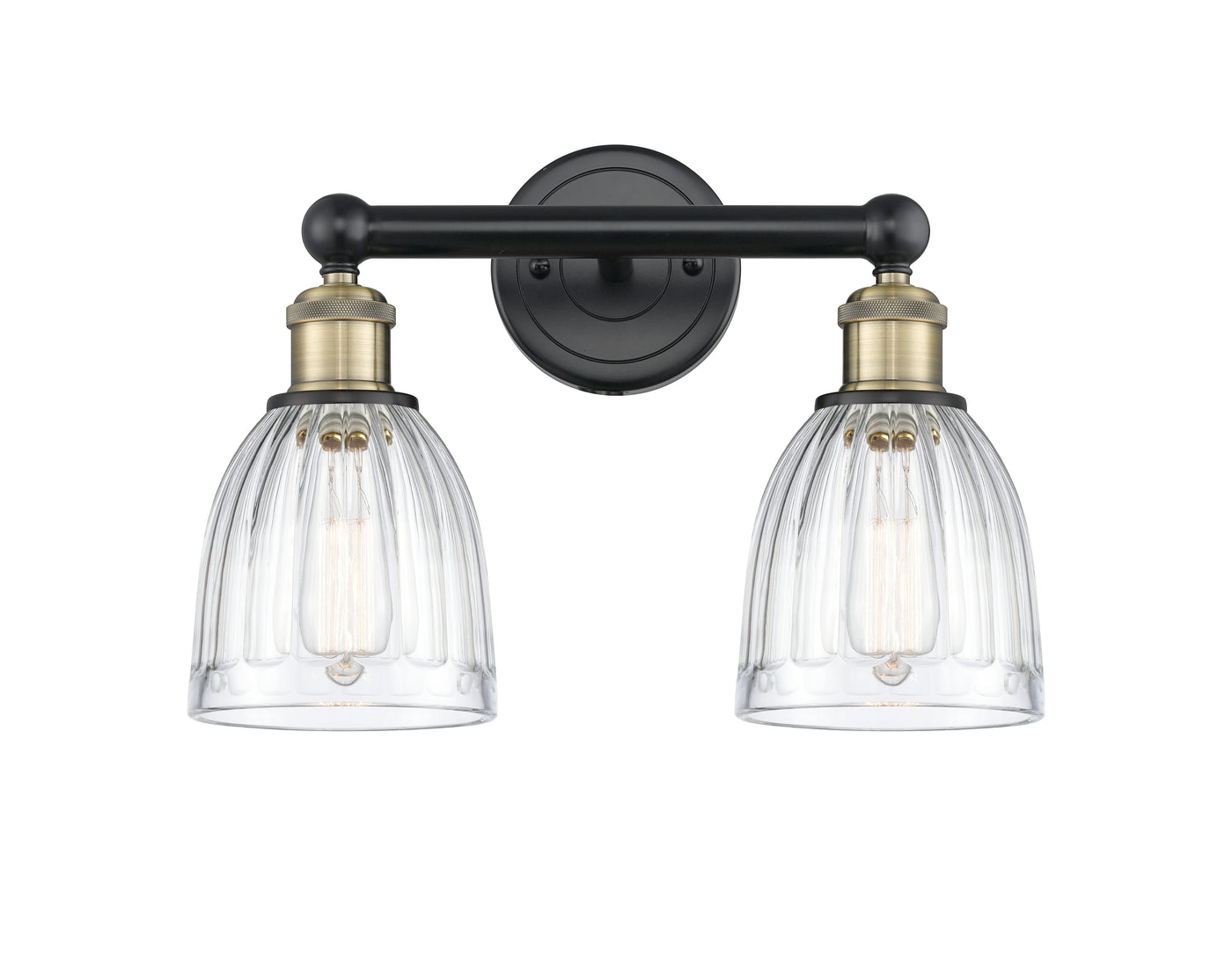 Edison Bath Vanity Light Cast Brass Finish