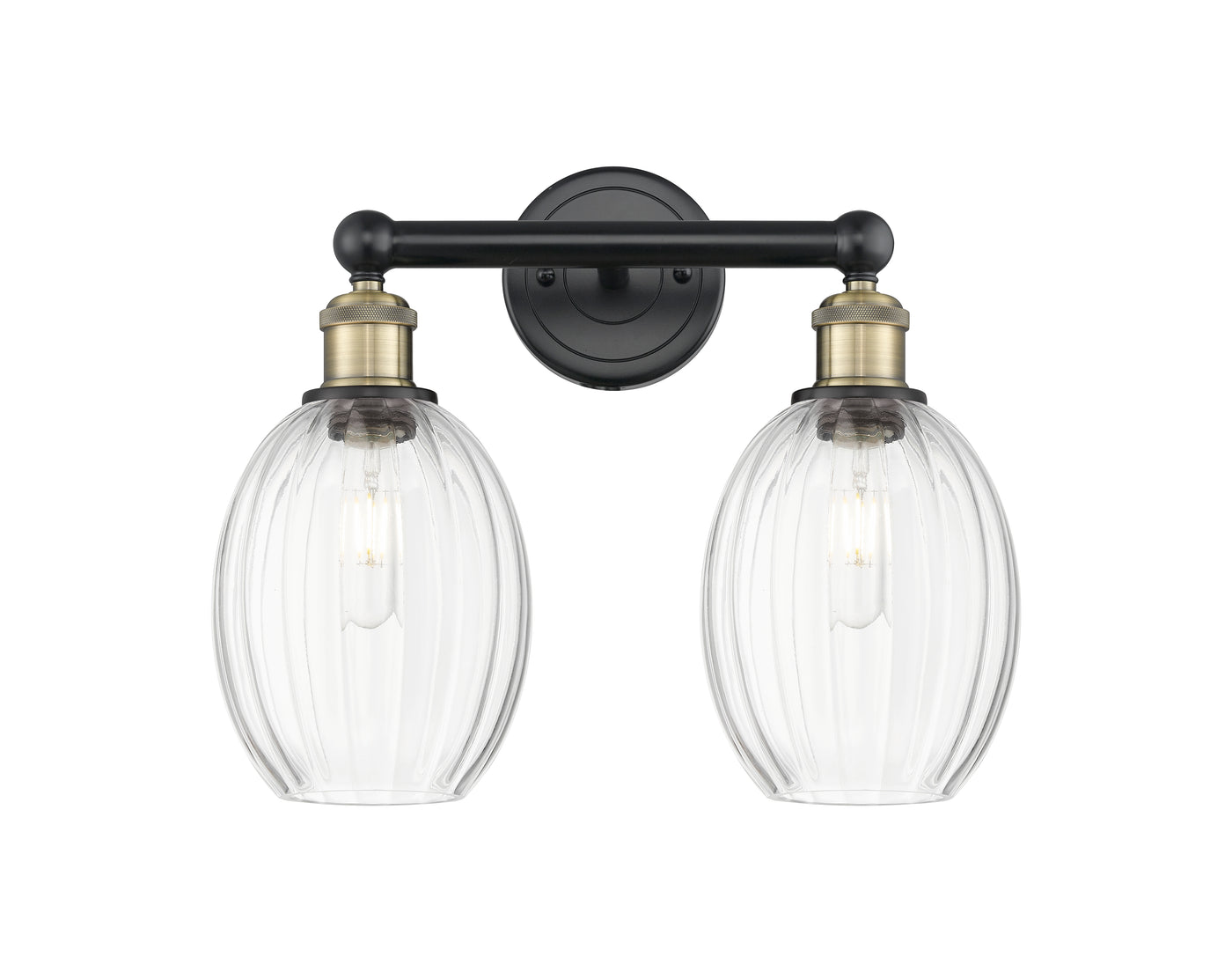 Edison Bath Vanity Light Cast Brass Steel